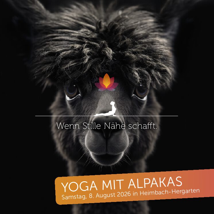 Yoga mit Alpakas 08.08.2026 15.30 Uhr